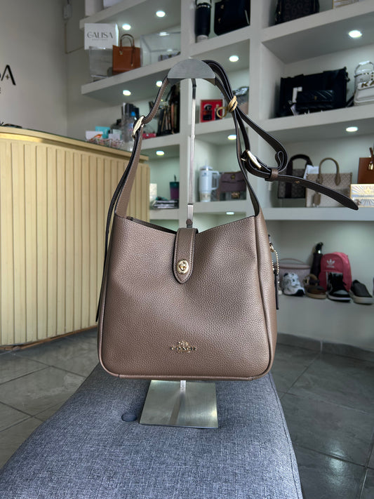 Bolsa Coach dark stone chica