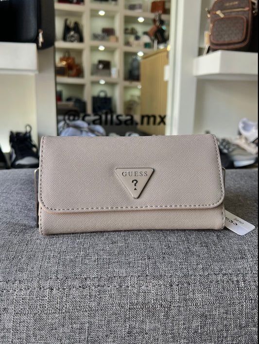 Cartera Guess taupe