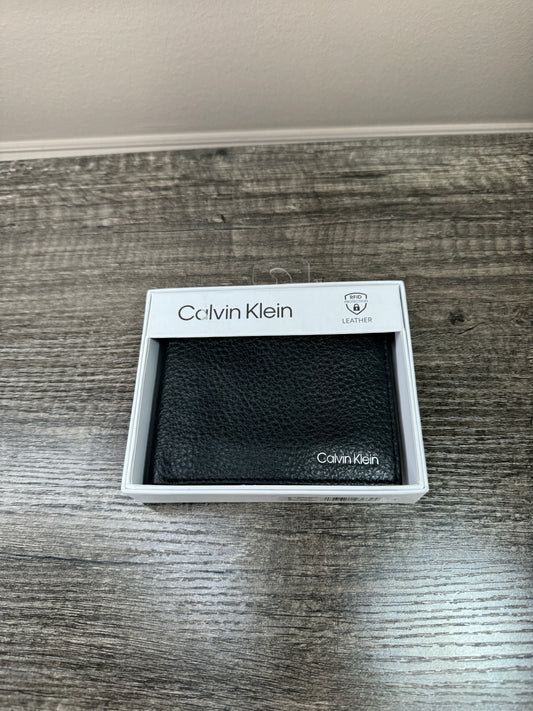 Cartera Calvin klein negra caballero