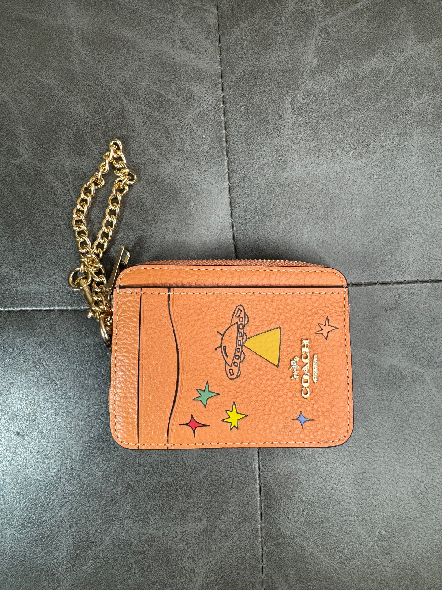 Cartera Coach color naranja