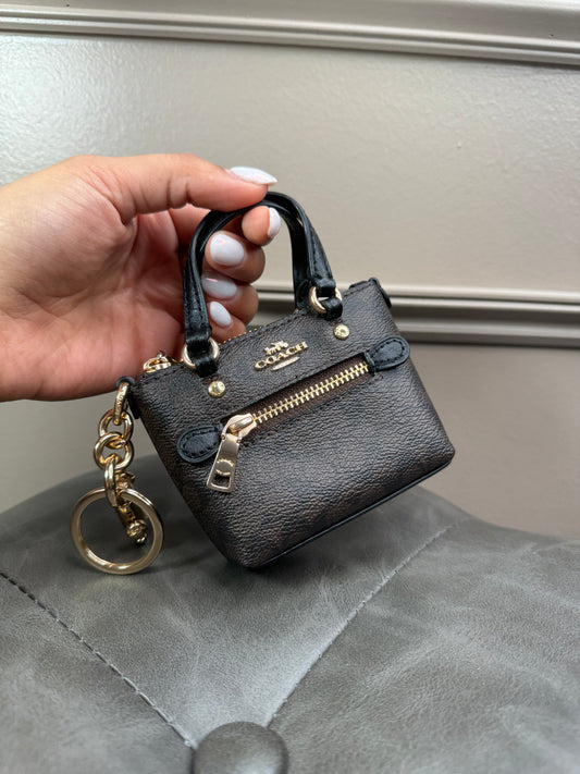 Bolsa micro Coach estampada