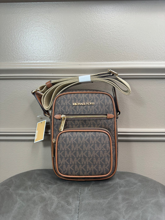 Crossbody Michael kors cafe estampada