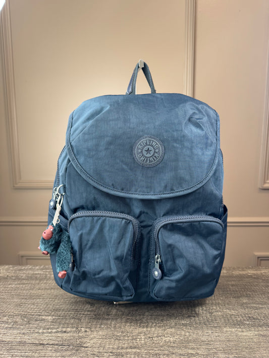 Mochila KIPLING azul mediana