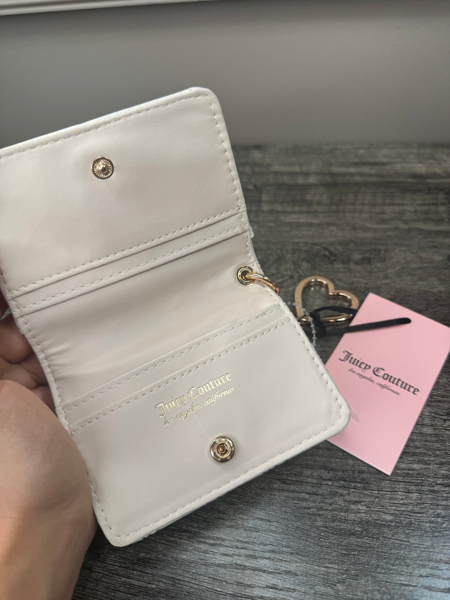 Cartera beige Juicy Couture