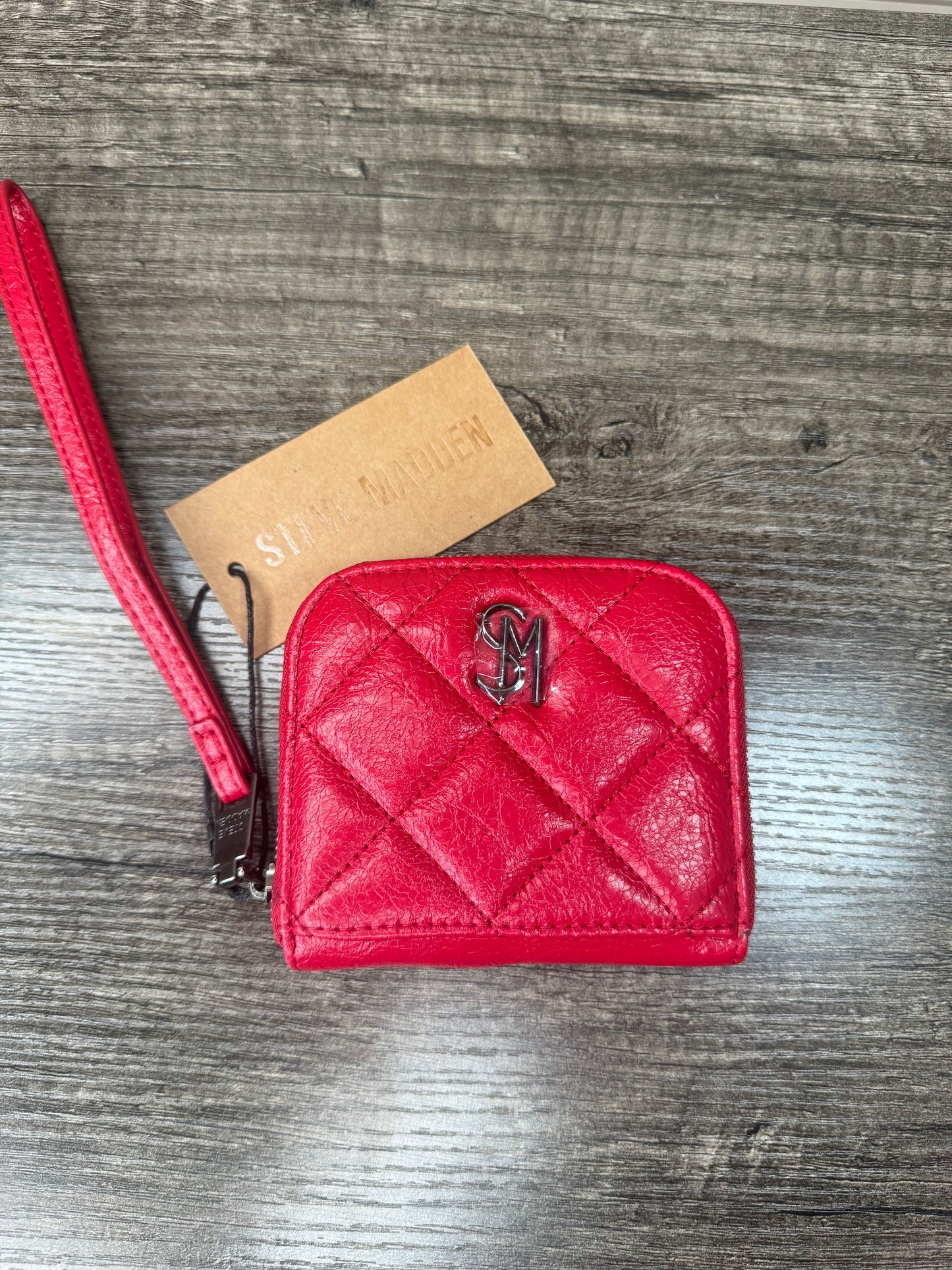 Cartera steve madden roja