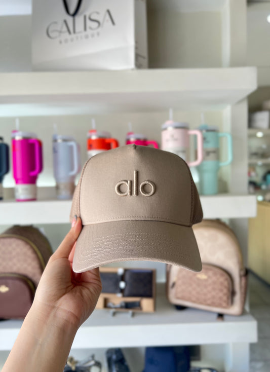 Gorra alo cafe/beige