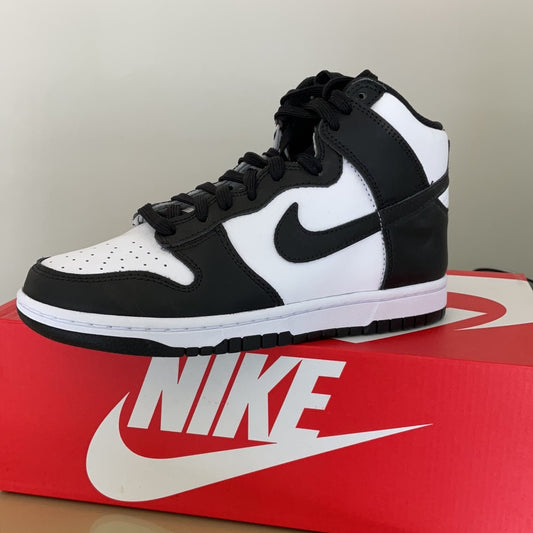 Teni nike dunk white black university